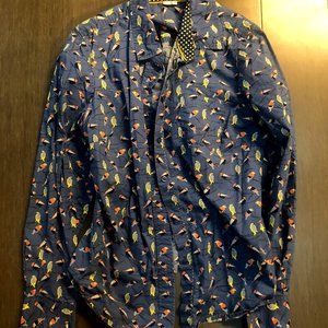 Women's Boden Bird Shirt, size S